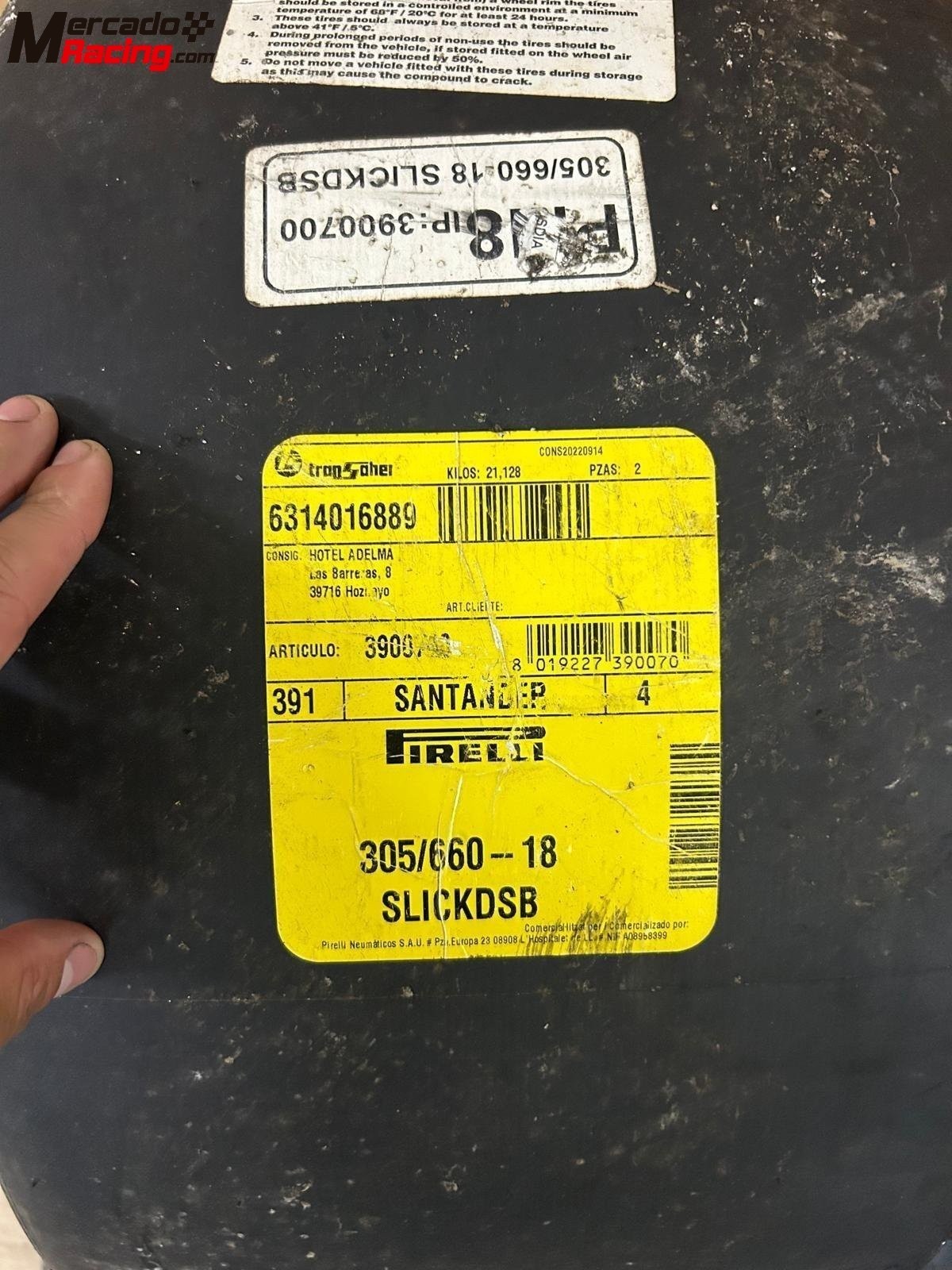 Pirelli dsb 305/660-18