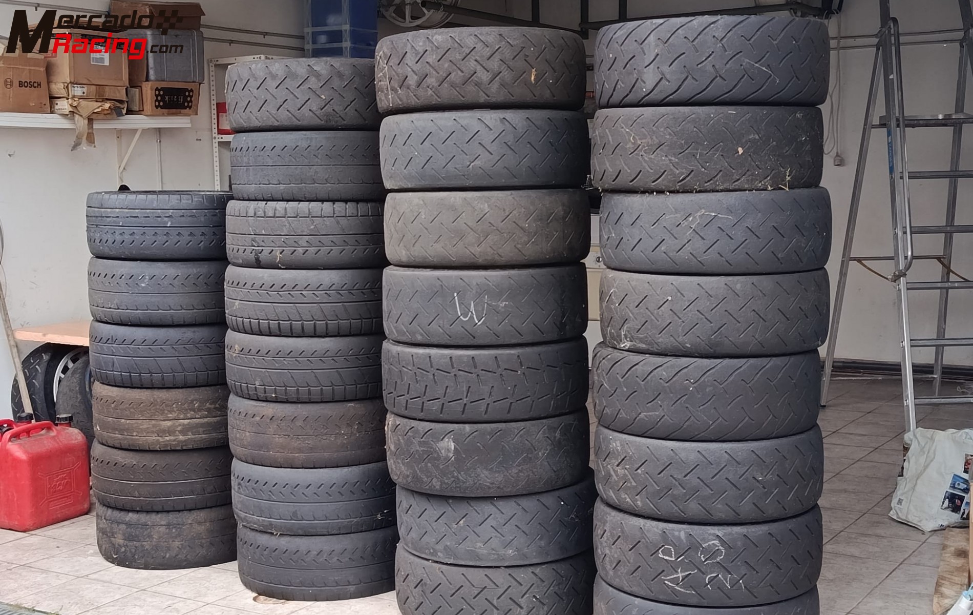Lote de neumáticos drift en 18