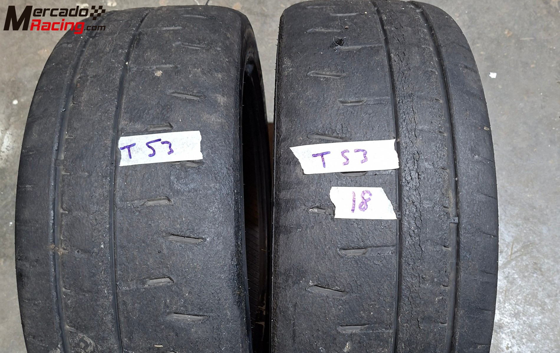 Pareja hankook t53 medio uso. cantabria