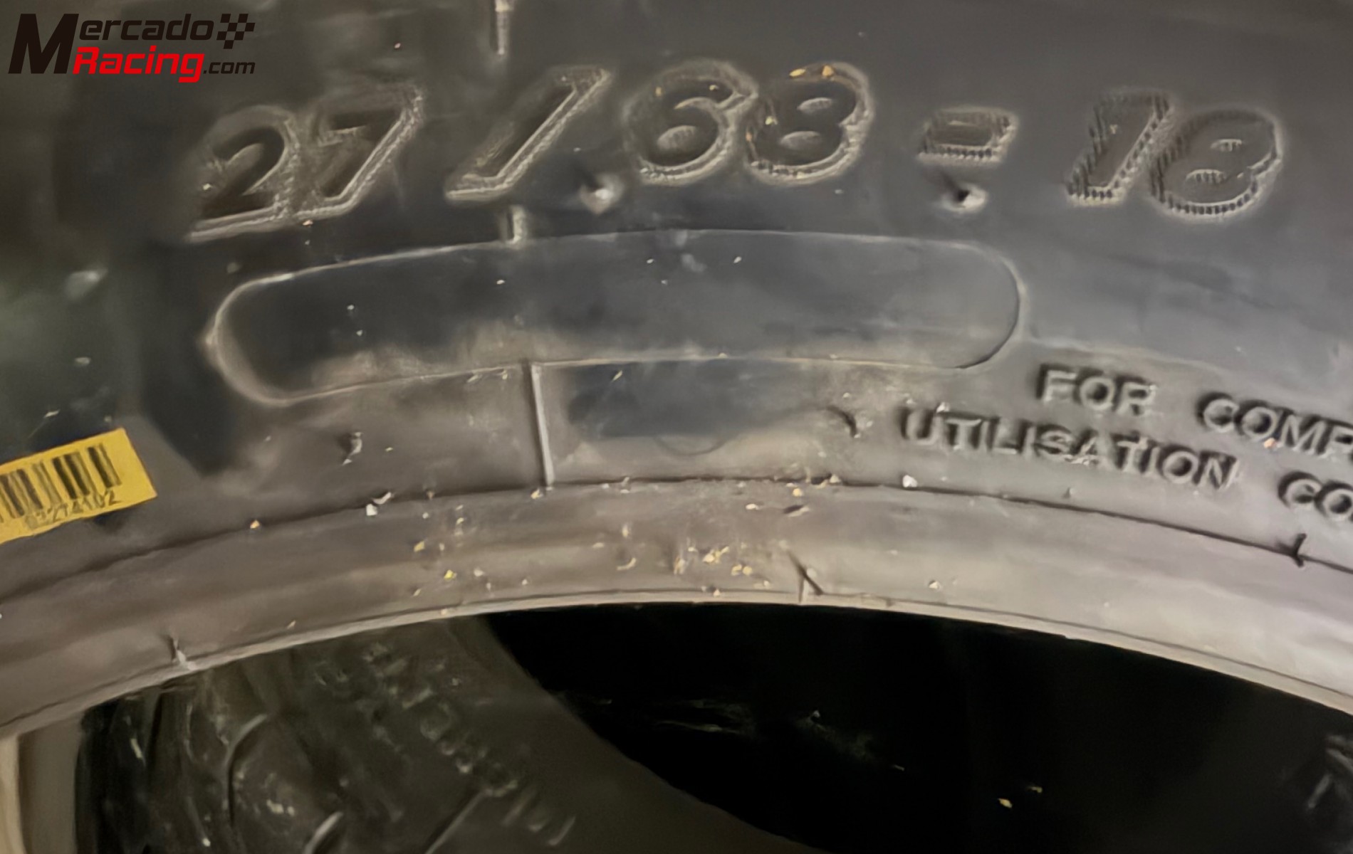 Michelin pilot sport 27/68-18 y 31/71-18