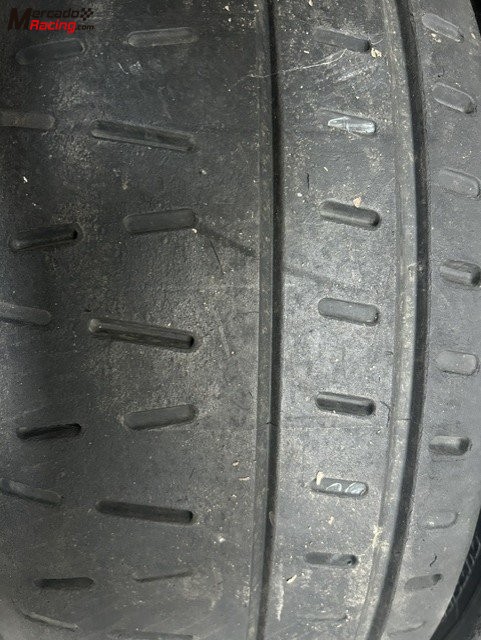 4 neumaticos pirelli 235/40/18  ra7+c  blandos