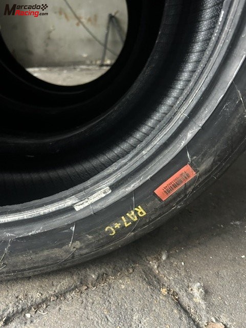 4 neumaticos pirelli 235/40/18  ra7+c  blandos