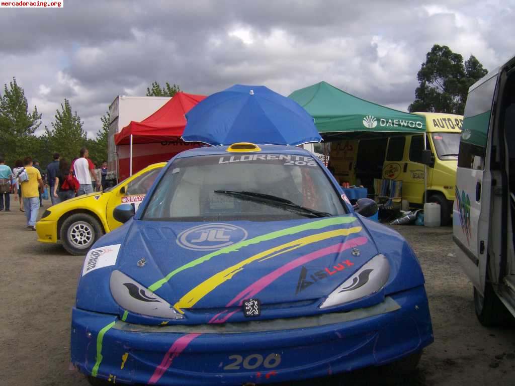 Se vende turismo peugeout205 proto autocross