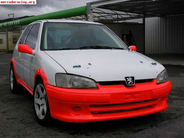 Peugeot 106 rally kit car, hecho a finales del 2006