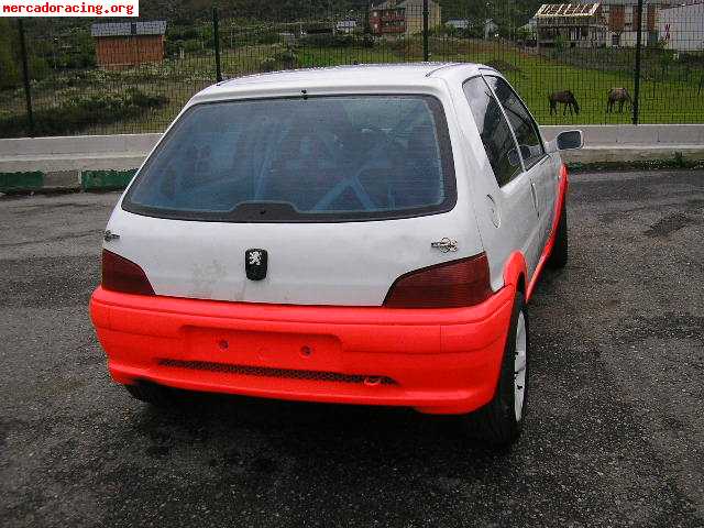 Peugeot 106 rally kit car, hecho a finales del 2006