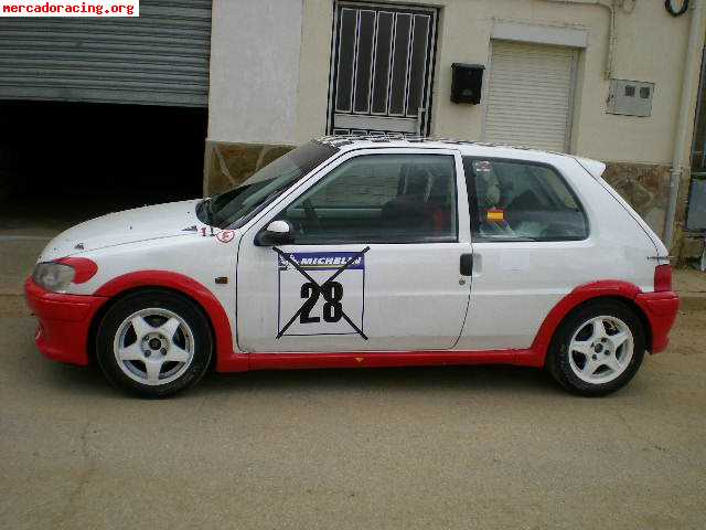 Se vende peugeot 106 rallye grupo n, ex-nando rivas.
