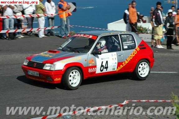 Cambio peugeot 205 rally por 106 raly