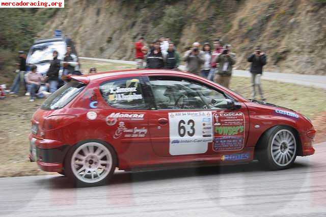 Se vende peugeot 206 rc gra