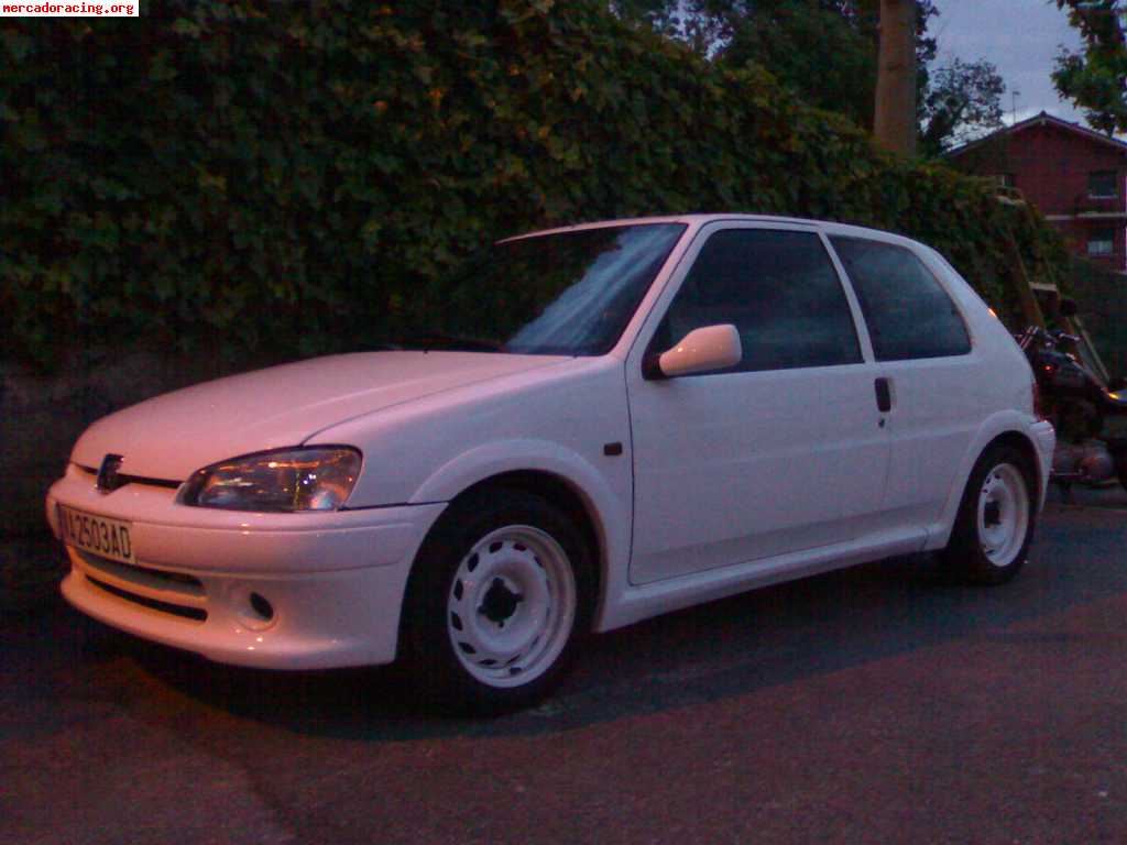 Vendo peugeot 106 rallye 1.6 con extras de pts