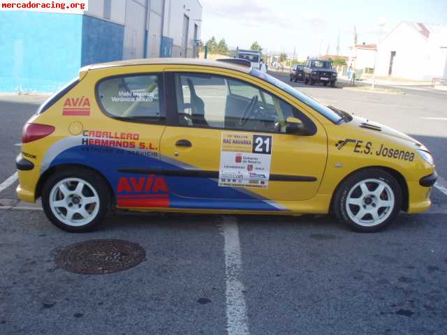 Vendo 206 xs gra construido para  d.sordo en el año 2003 en 