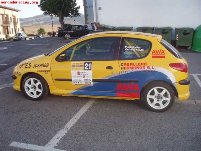 Vendo 206 xs gra construido para  d.sordo en el año 2003 en 