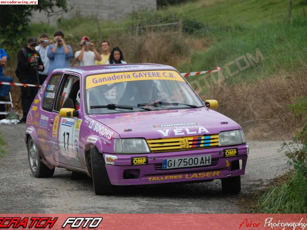 205 rallye campeon trofeo autocolon 2009-2010