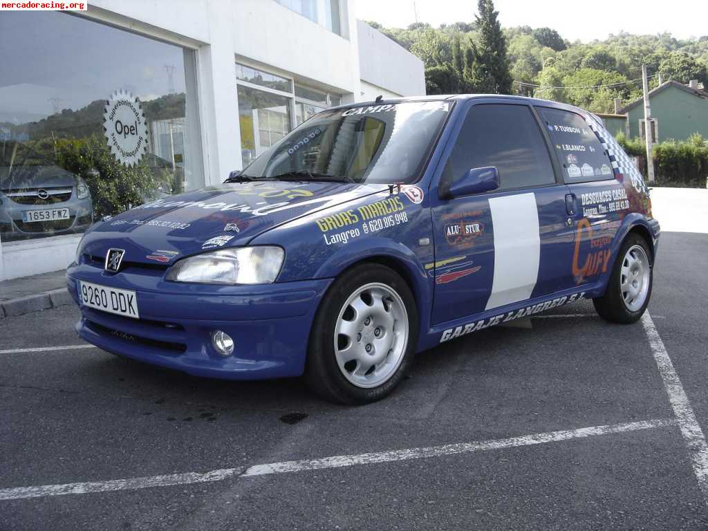 Peugeot 106 s16 aceptaria cambio por clio sport copa rallyes
