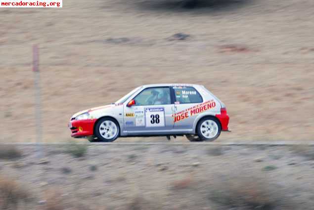 Peugeot 106 rallye grupo n subcampeón del volante racc de an