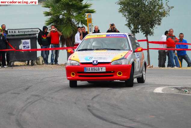 Peugeot 106 rallye grupo n subcampeón del volante racc.