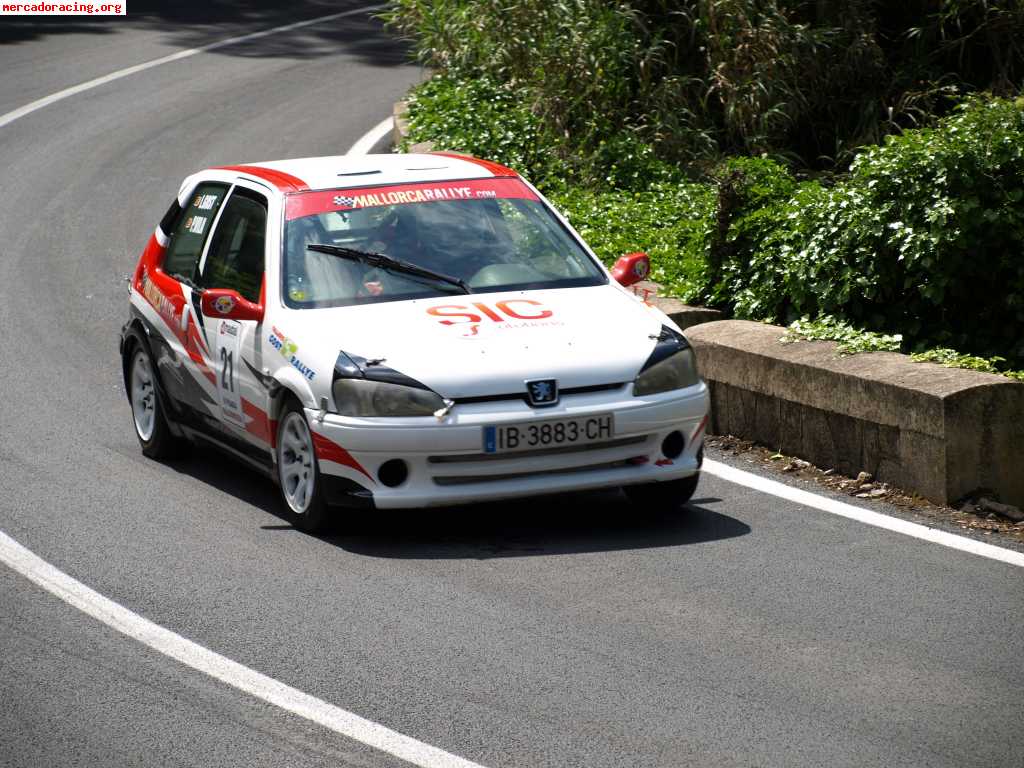 Peugeot 106 rallye gr.n por 6300