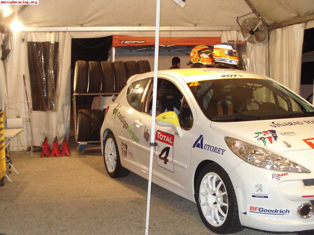 Autorey competicion vende peugeot 207 copa