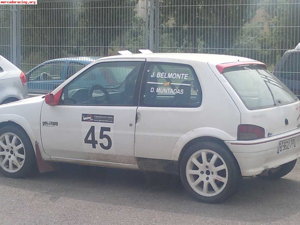 Peugeot 106 rallye f2000 asfalto/tierra