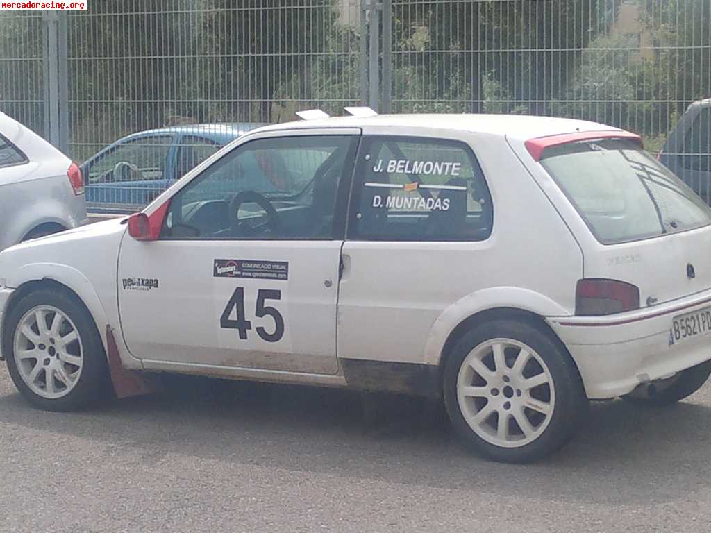 Peugeot 106 rallye f2000 asfalto/tierra
