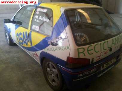 Peugeot 106 rallye homologado grupoa y grupon