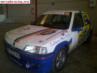 Peugeot 106 rallye homologado grupoa y grupon