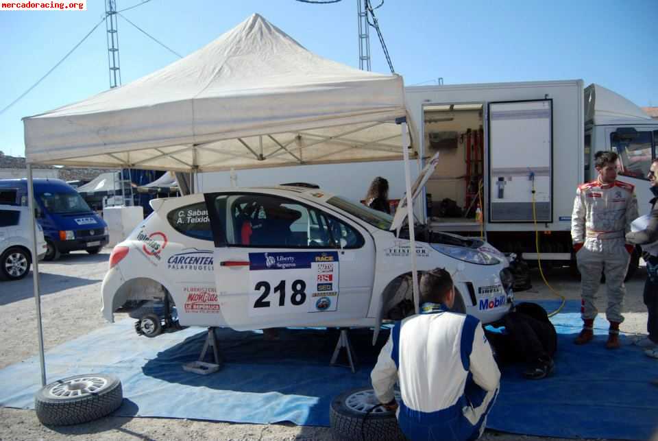 Peugeot 207 rc thp rally