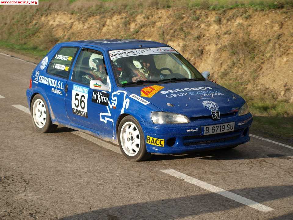 Peugeot 106 rallye 1.6 8v grupo. n  5000€