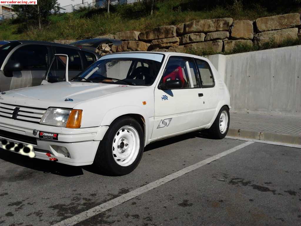 Se vende o se cambia 205 de rally