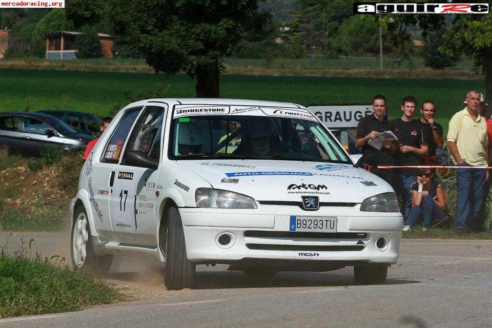 Nuevo precio!!! peugeot 106 rally campeon open catalunya 201