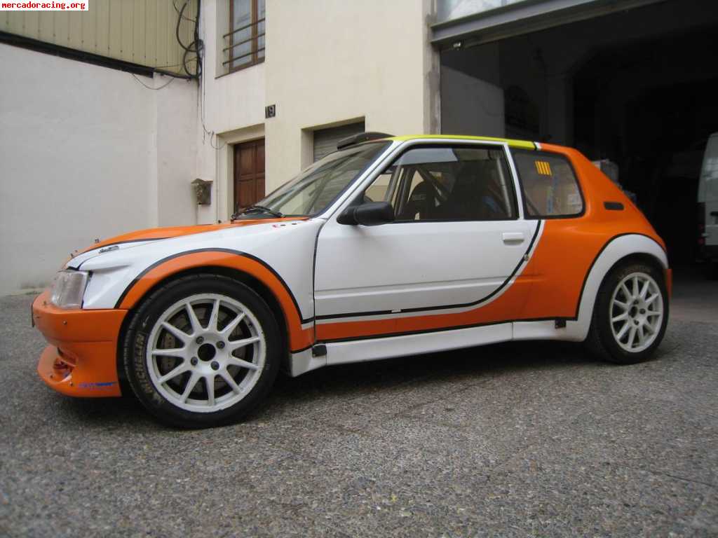 Peugeot 205 maxi f2000 mecánica s1600