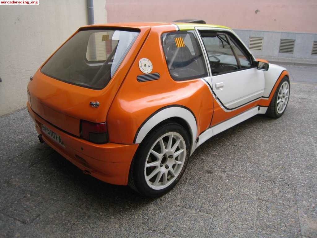 Peugeot 205 maxi f2000 mecánica s1600