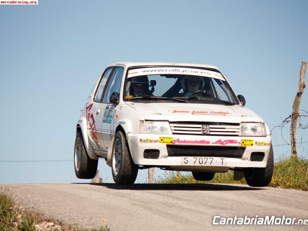 Se vende peugeot 205 rally f2000