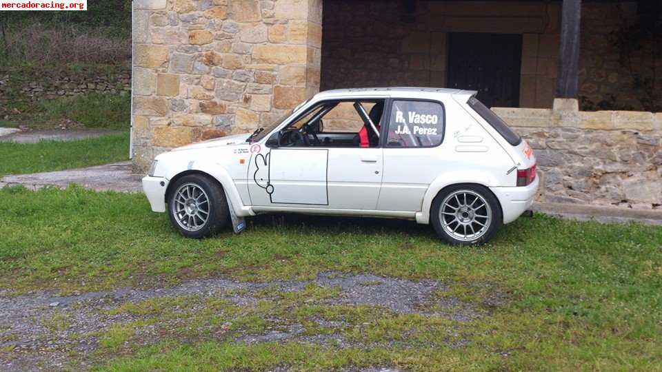 Se vende peugeot 205 rally f2000