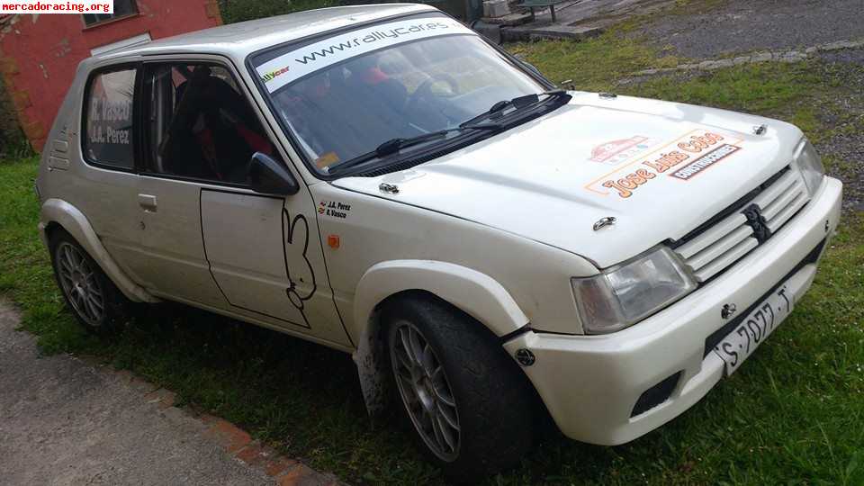 Se vende peugeot 205 rally f2000