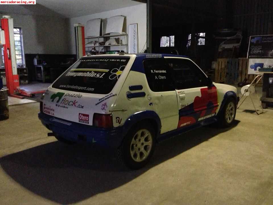 Peugeot 205 1.9gti slalom/tierra vendo o cambio.