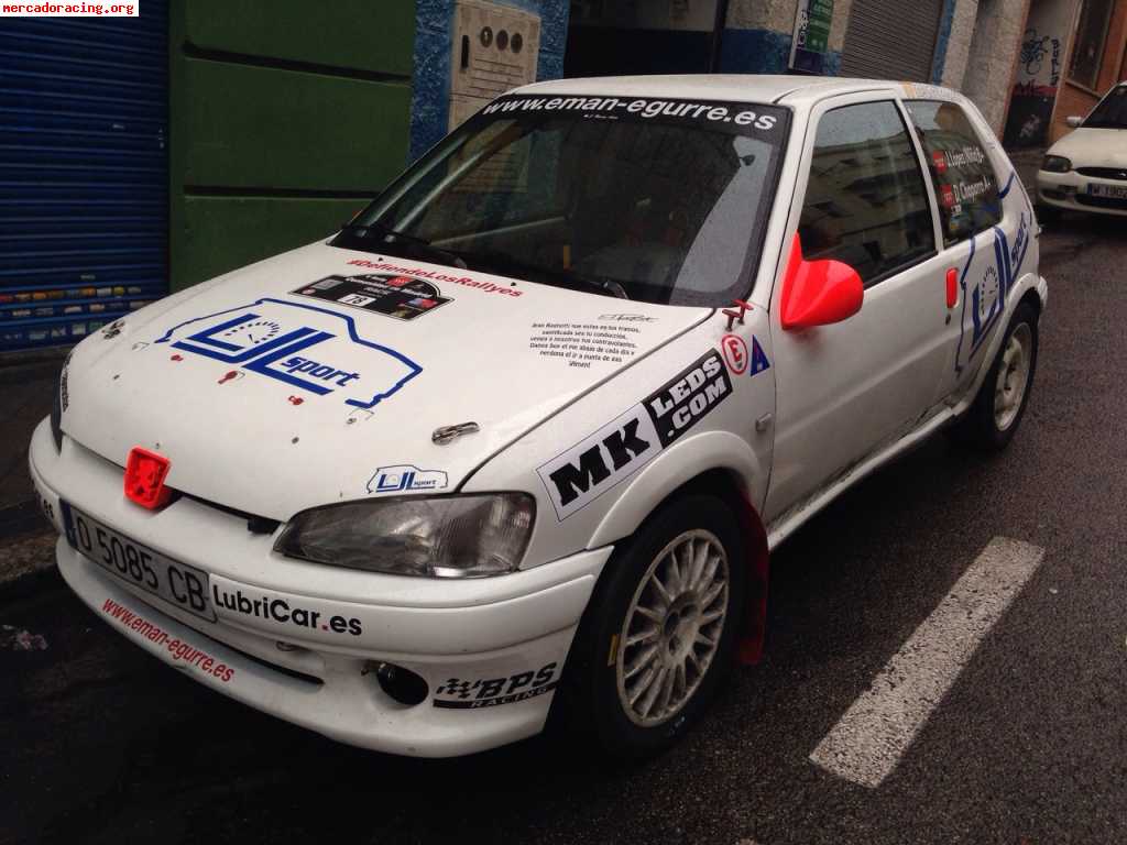Peugeot 106 rally grupo a - partes de calidad, fiable y list