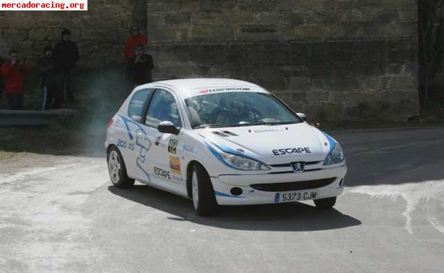 Peugeot 206 xs asfalto-tierra
