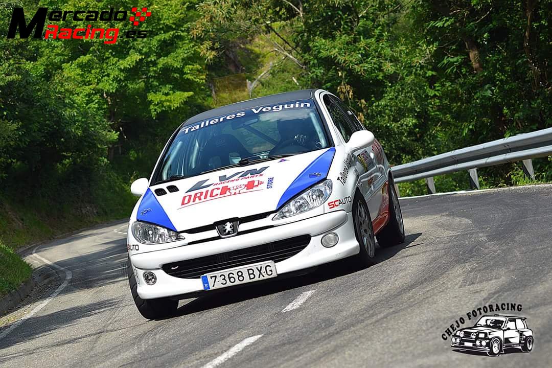 Peugeot 206 xs 1.6 16v subidas-rally