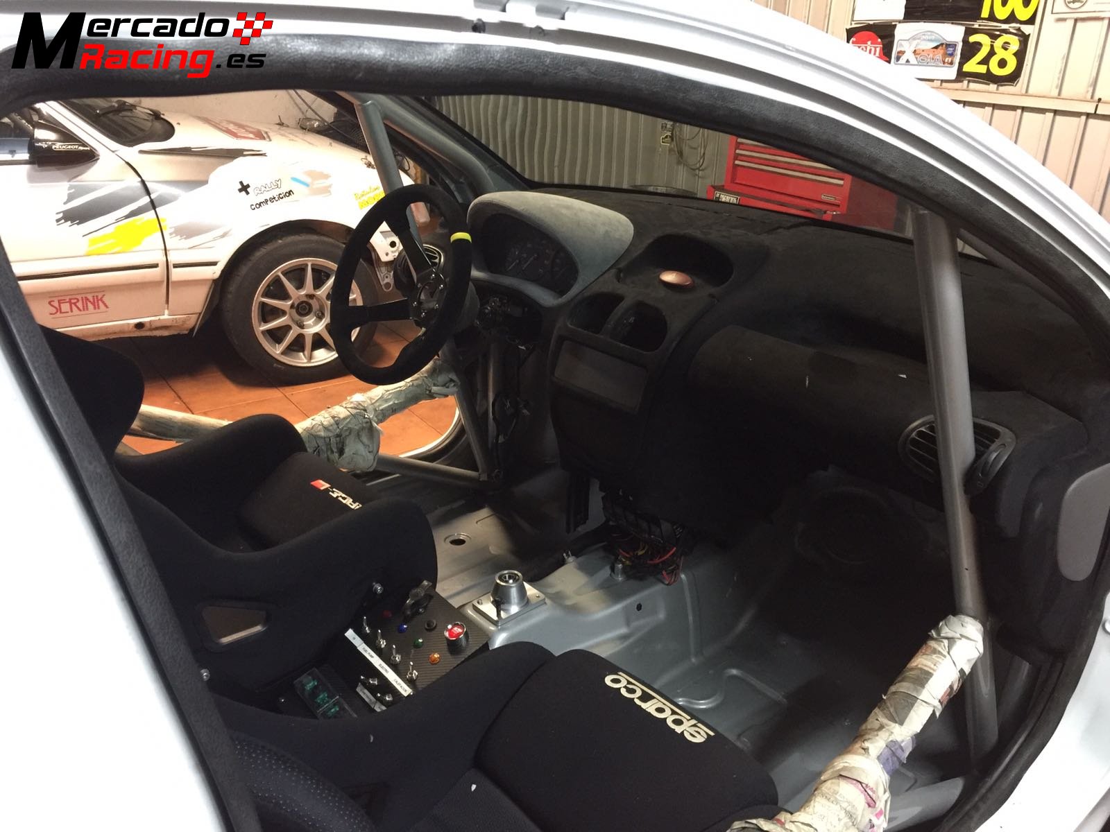 Peugeot 206 1.6 16v (volante fga)