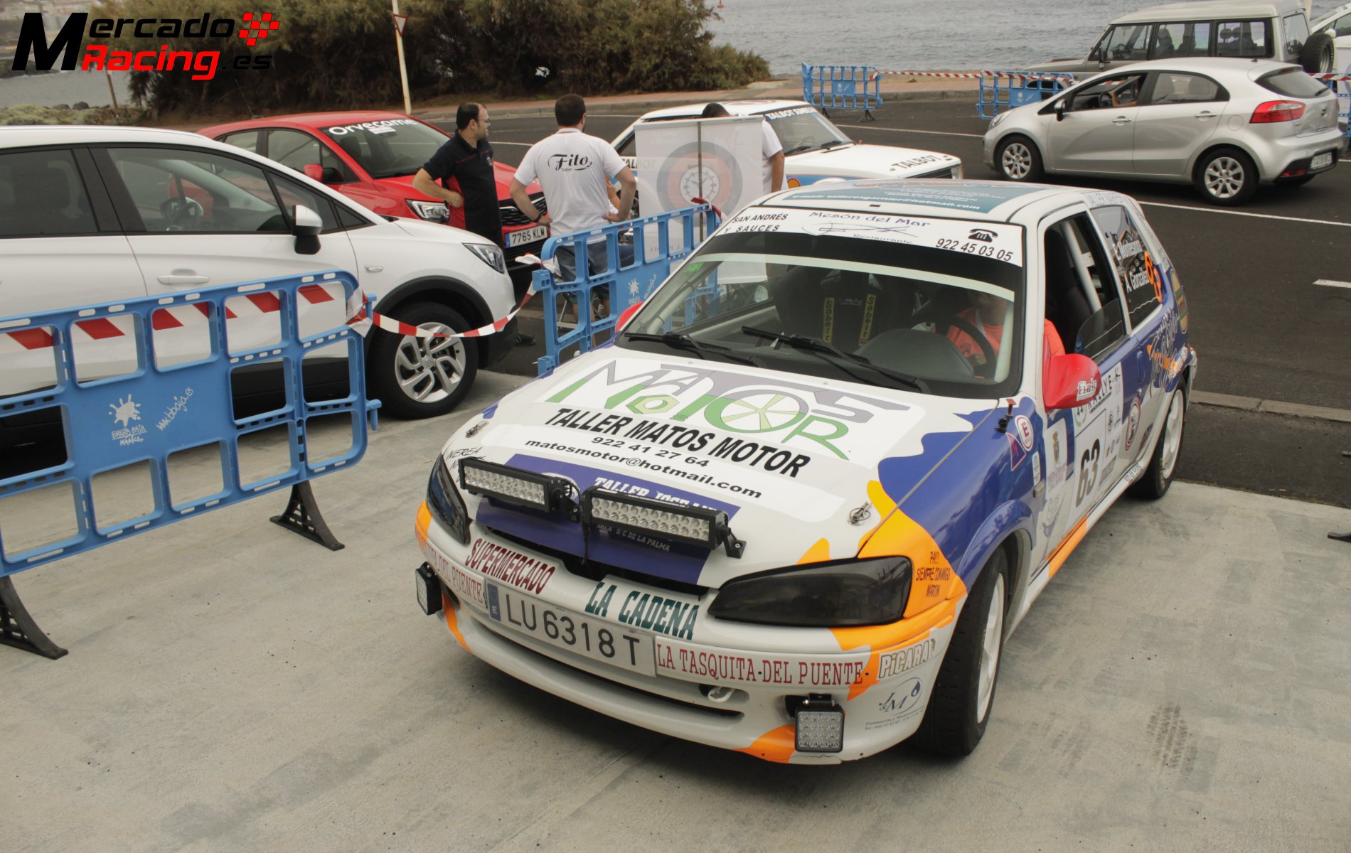 Peugeot 106 rallye de la copa mejorado