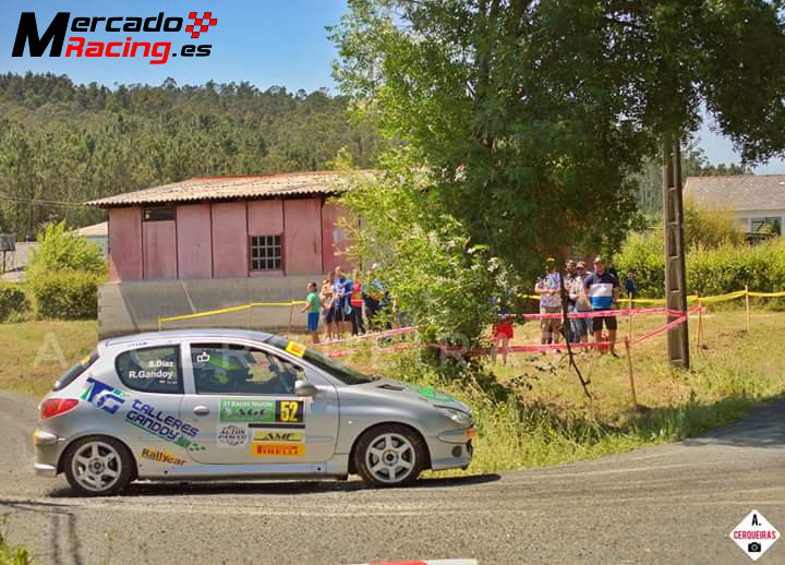 Peugeot 206 xs desafío campeón amf galicia 2018