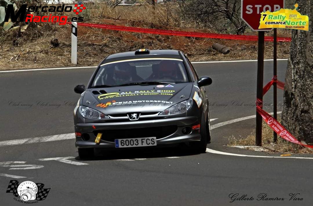 Peugeot 206 rc rallys