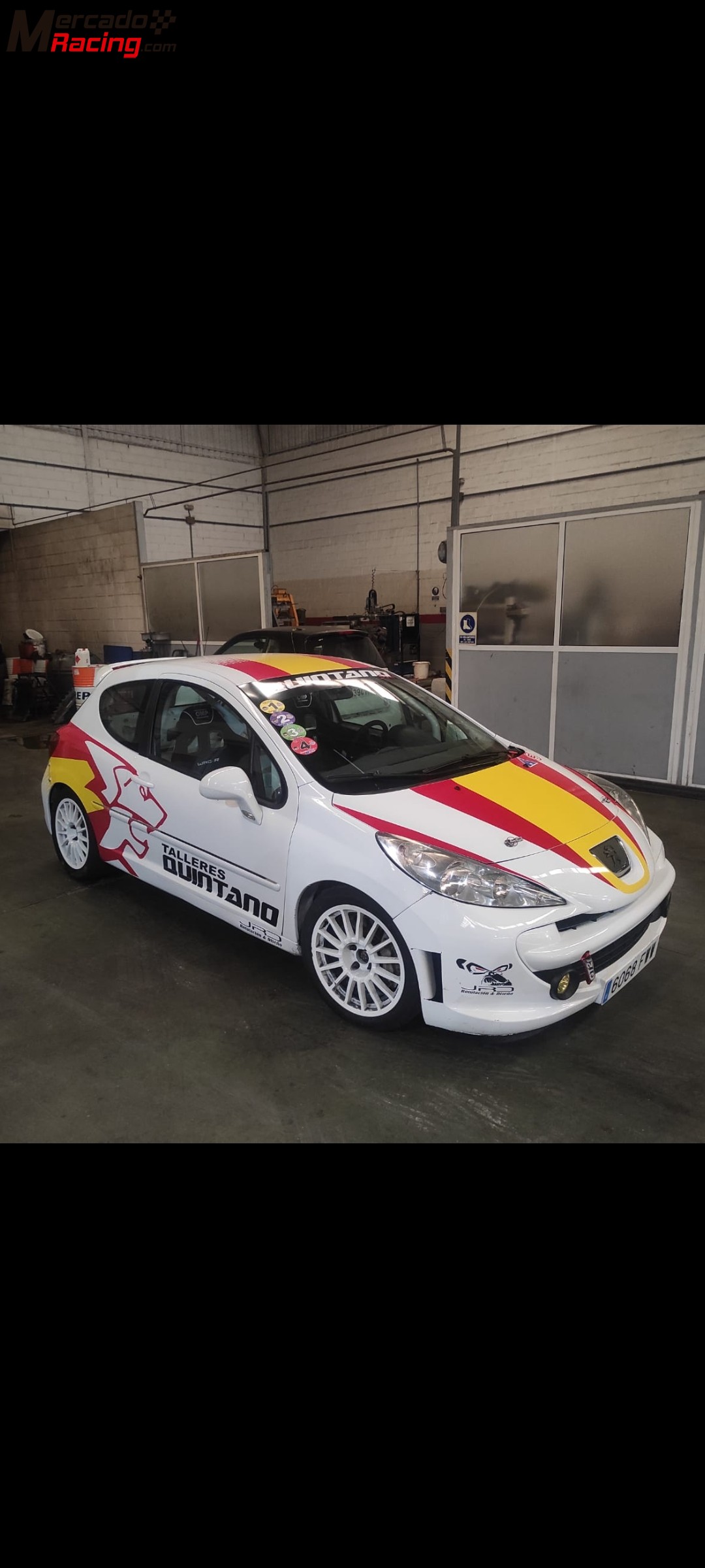 P207  de rallyes 