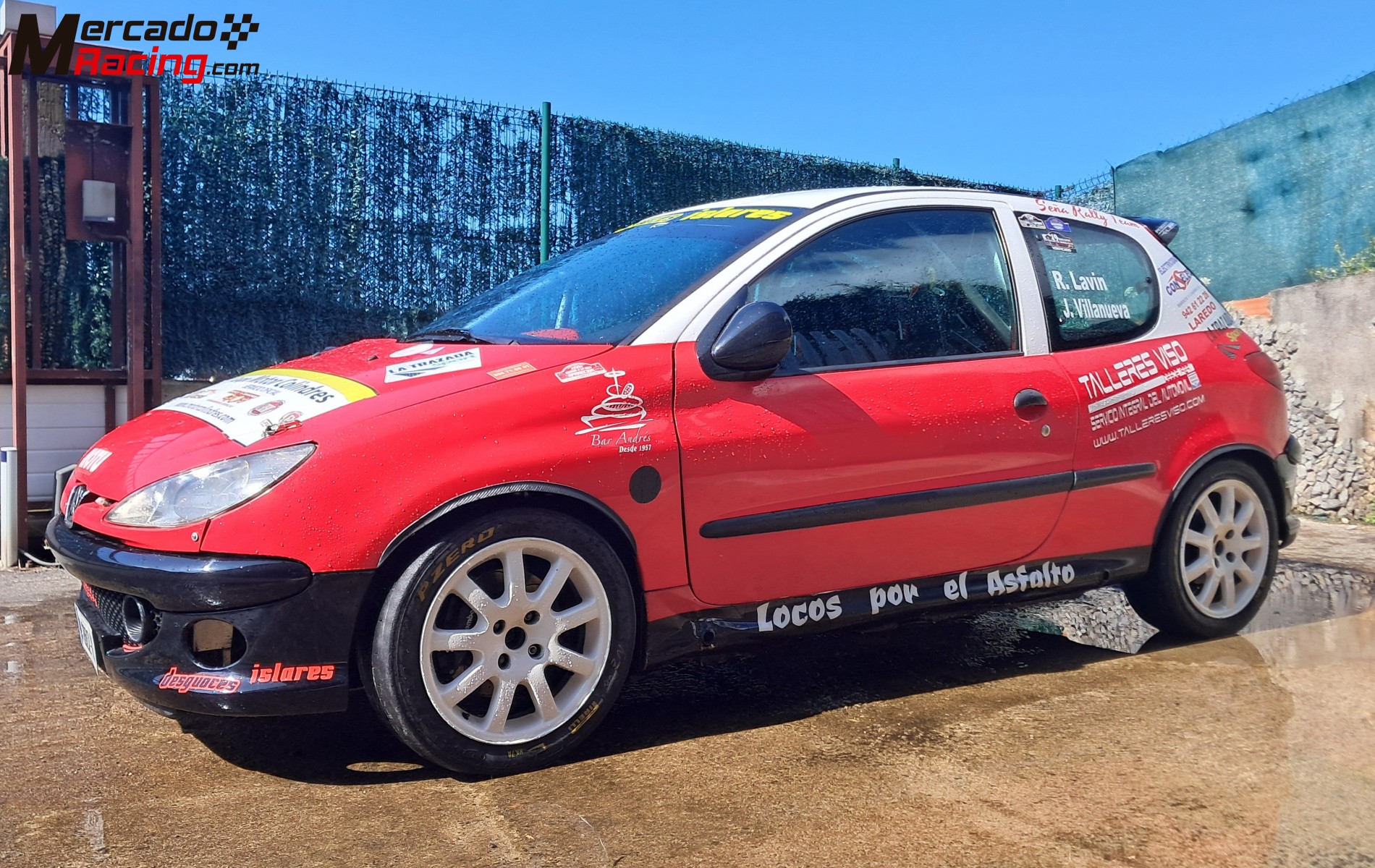 Vendo peugeot 206 gti/rc crabots