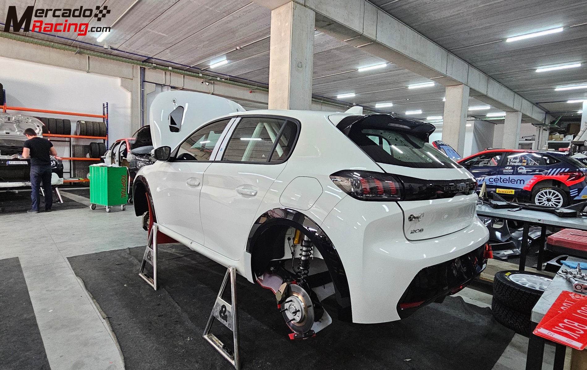 Peugeot 208 rally4 - kit tarmac/gravel