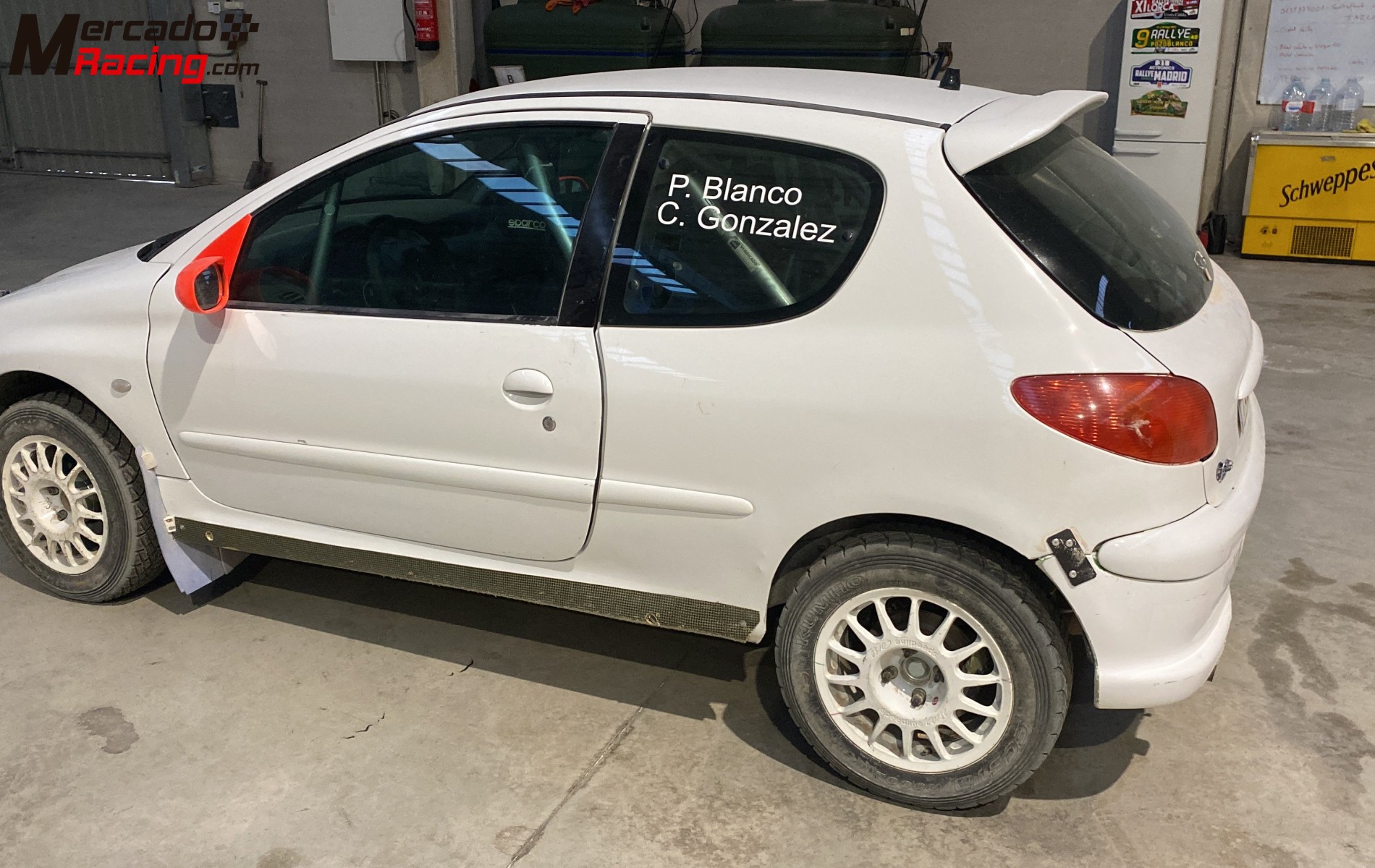 Peugeot 206 rc grupo a original