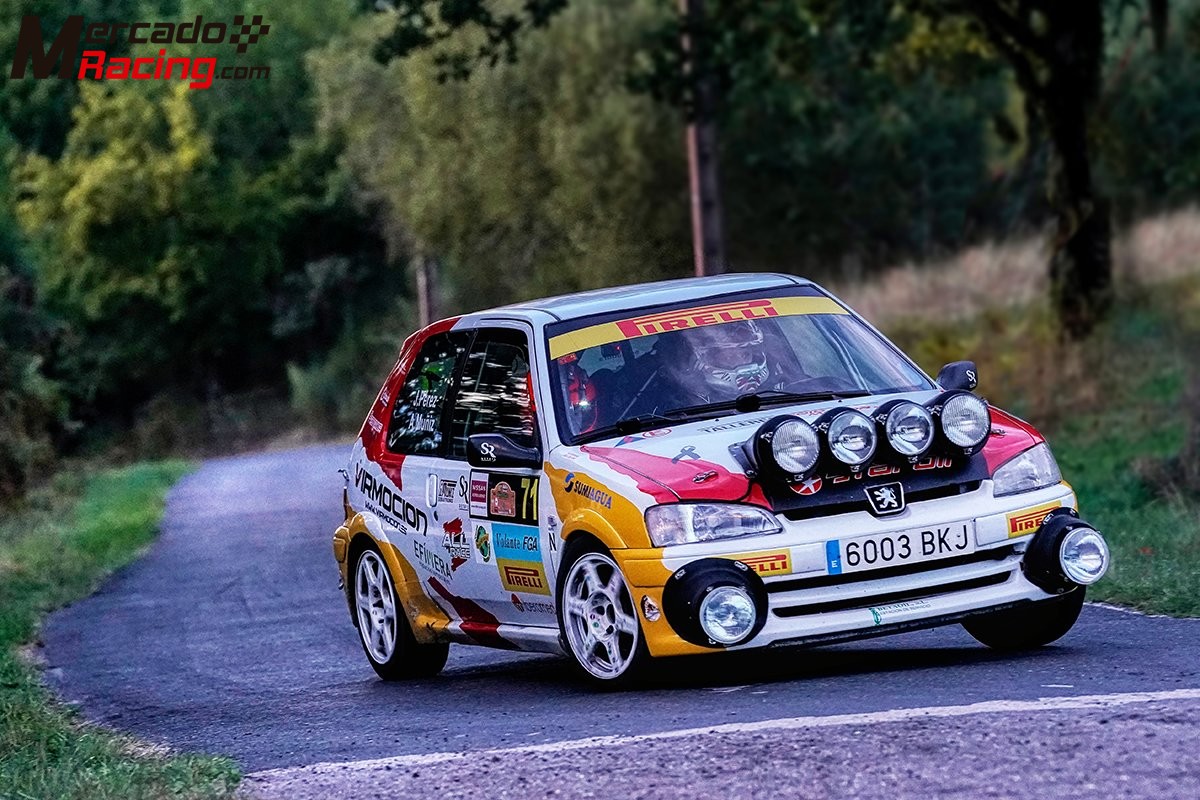 Carrocería peugeot 106 con golpe