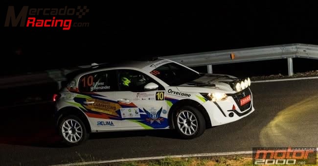 Venta coche de rally peugeot 208 rally4