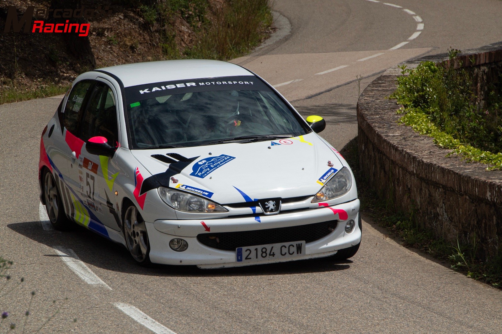 Peugeot 206 gr.n subcampeón de cataluña 