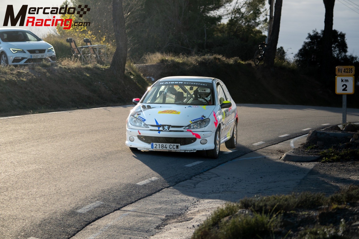 Peugeot 206 gr.n subcampeón de cataluña 